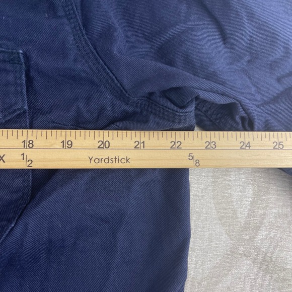 Carhartt FR Flame Resistant Navy Blue Button Down Work Shirt Womens XL 102459 - Picture 3 of 10